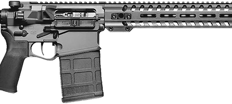 Patriot Ordnance Factory 01932 Revolution DI  308 Win 20+1 16.50" Black Nitride Tungsten Cerakote