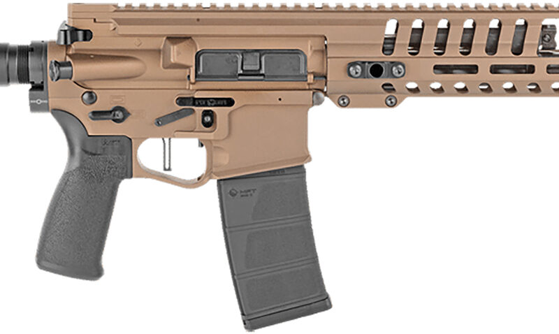 Patriot Ordnance Factory 01800 P415 Edge  300 Blackout 30+1 10.50" Black Nitride Burnt Bronze Cerakote Receiver