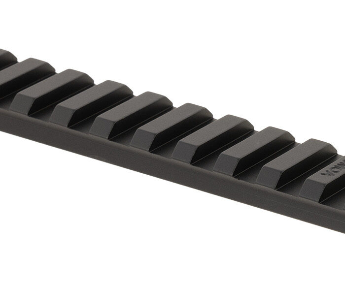 Warne 769820MOA Mountain Tech Tactical Rail Black Anodized Aluminum Savage Axis 20 MOA