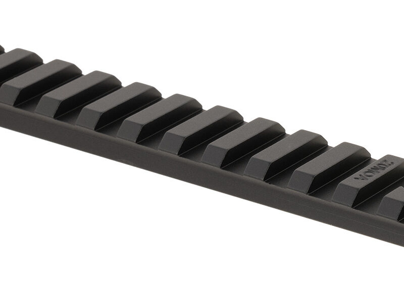 Warne 769820MOA Mountain Tech Tactical Rail Black Anodized Aluminum Savage Axis 20 MOA