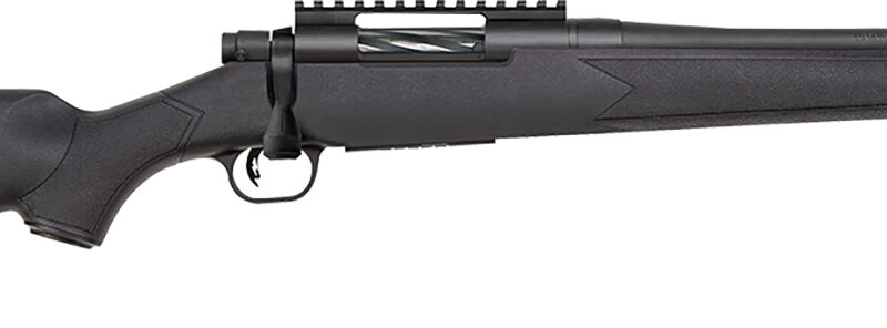 Mossberg 28230 Patriot Carbine 6.5 Creedmoor 5+1 18" Matte Blued Threaded Bull Barrel, Matte Blued Picatinny Rail Receiver, Black Fixed Synthetic Stock
