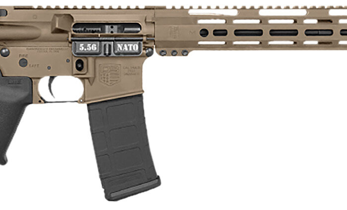 Diamondback DB1718K061 DB15 Carbon Series 5.56 NATO 30+1 16" Black Nitride Threaded Barrel, Flat Dark Earth Cerakote Picatinny Rail Aluminum Receiver, Adjustable Black Synthetic Stock, Magpul MOE Grip