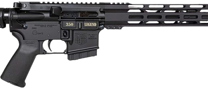 Diamondback DB1718T002 DB15  350 Legend 5+1 Black Cerakote Picatinny Rail Aluminum Receiver, M-LOK Handguard, Synthetic Stock