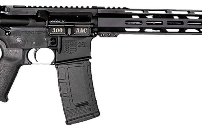 Diamondback DB1718B002 DB15  300 Blackout 30+1 Picatinny Rail Aluminum Receiver, Black Synthetic Stock