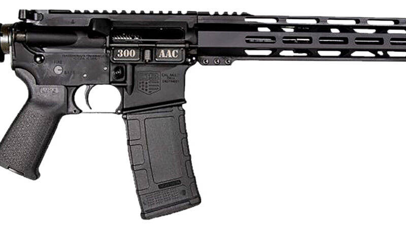 Diamondback DB1718B002 DB15  300 Blackout 30+1 Picatinny Rail Aluminum Receiver, Black Synthetic Stock