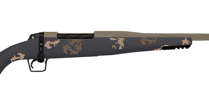 Fierce Firearms TWROG7PRC20BRS Twisted Rogue 7mm PRC 20" Smoked Bronze Cerakote Steel Threaded Barrel, Drilled & Tapped Steel Receiver LR Negative Comb, Sonora Ambush Camo Carbon Fiber Stock