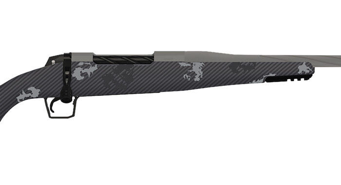 Fierce Firearms TWROG7PRC20GP Twisted Rogue 7mm PRC 20" Tungsten Cerakote Steel Threaded Barrel, Drilled & Tapped Steel Receiver, LR Negative Comb Phantom Camo Carbon Fiber Stock