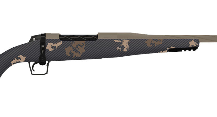 Fierce Firearms TWROG7PRC22BRS Twisted Rogue 7mm PRC 22" Smoked Bronze Cerakote Steel Threaded Barrel, Drilled & Tapped Steel Receiver LR Negative Comb, Sonora Ambush Camo Carbon Fiber Stock
