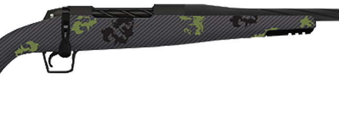 Fierce Firearms TWROG7PRC24BF Twisted Rogue 7mm PRC 24" Black Cerakote Steel Threaded Barrel, Black Cerakote Drilled & Tapped Steel Receiver, LR Negative Comb Forest Camo Carbon Fiber Stock