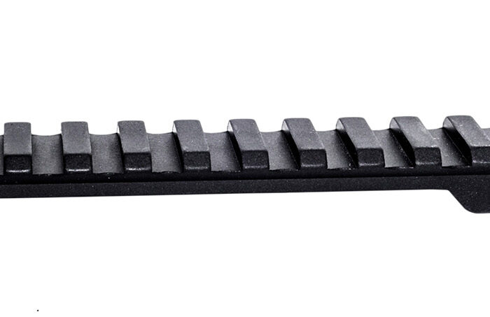 Weatherby PS0252150 Picatinny Rail Peak 44 Black Weatherby Mark V Picatinny Rail/Weaver Mount Short Action