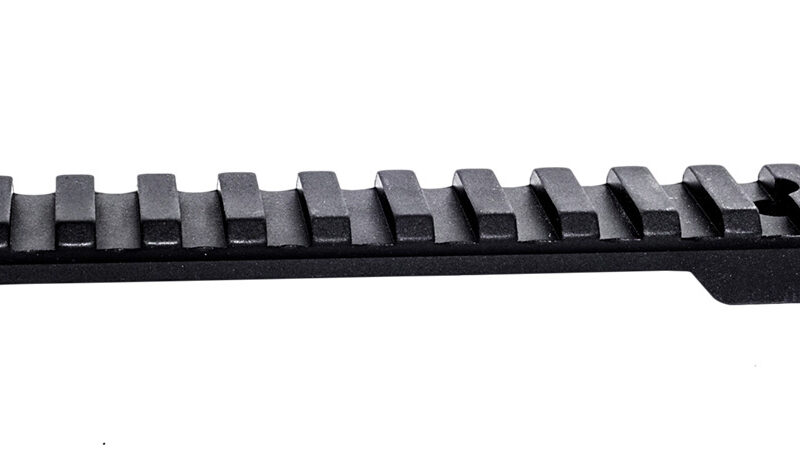 Weatherby PS0252150 Picatinny Rail Peak 44 Black Weatherby Mark V Picatinny Rail/Weaver Mount Short Action