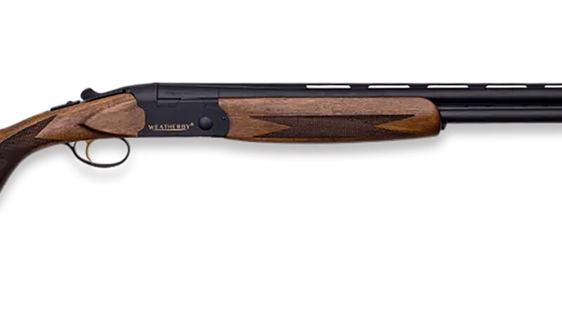 Weatherby OC1MB2026RGG Orion  Compact 20 Gauge 2 Shot 26" Matte Blued Over/Under Vent Rib Barrel, Matte Blued Steel Receiver, Fixed w/Prince of Whales Grip Walnut Stock
