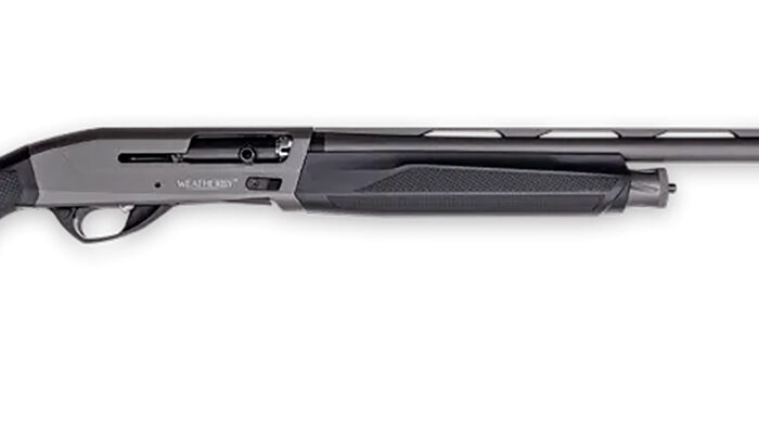 Weatherby ET21228PGM Element II  12 Gauge 3" 2+1 28" Tungsten Cerakote Vent Rib Barrel & Receiver, Adj Shim Black Synthetic Stock