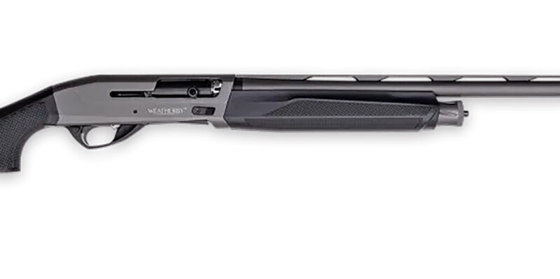 Weatherby ET22028PGM Element II  20 Gauge 3" 2+1 28" Tungsten Cerakote Vent Rib Barrel & Receiver, Adj Shim Black Synthetic Stock