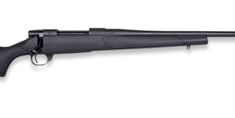 Weatherby VHS308NR0T Vanguard Obsidian 308 Win 5+1 20" Blued Heavy Threaded Barrel, Blued Drilled & Tapped Steel Receiver, Monte Carlo Black Polymer Stock