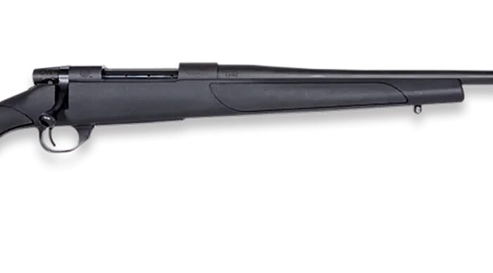 Weatherby VHS350NR0T Vanguard Obsidian 350 Legend 5+1 20" Blued Heavy Threaded Barrel, Blued Drilled & Tapped Steel Receiver, Monte Carlo Black Polymer Stock