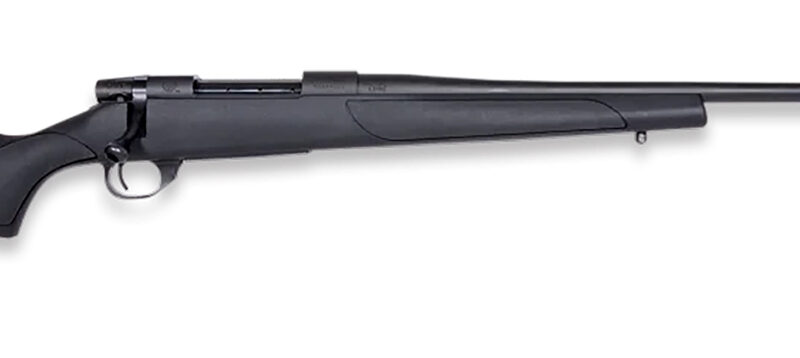 Weatherby VHS65CMR0T Vanguard Obsidian 6.5 Creedmoor 5+1 20" Blued Heavy Threaded Barrel, Blued Drilled & Tapped Steel Receiver, Monte Carlo Black Polymer Stock
