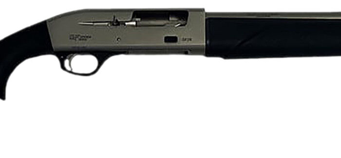 Gforce Arms GF11220NG GF1  12 Gauge Semi-Auto 3" 4+1 18.50" Nickel Steel Barrel, Nickel Dovetail Aluminum Receiver, Fixed Black Synthetic Stock
