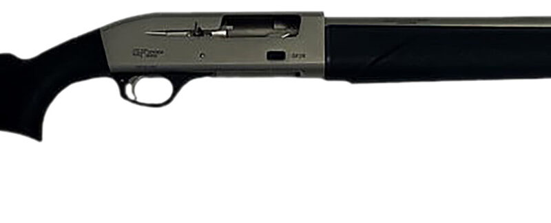 Gforce Arms GF11220NG GF1  12 Gauge Semi-Auto 3" 4+1 18.50" Nickel Steel Barrel, Nickel Dovetail Aluminum Receiver, Fixed Black Synthetic Stock