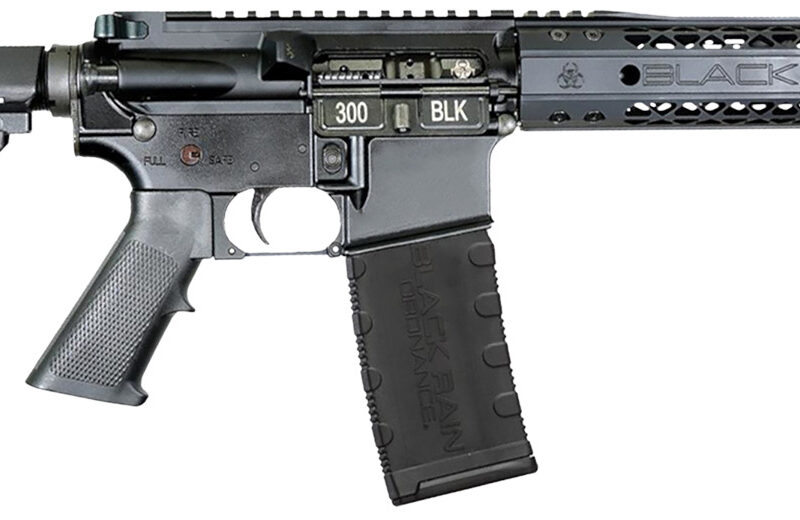 Black Rain Ordnance  Spec15  5.56 NATO 30+1 10.50" Black Nitride Steel Barrel, 10" M-LOK Handguard, Black Anodized Aluminum Picatinny Rail Receiver, Tactical SBA3 Brace, Black G.I. Grip