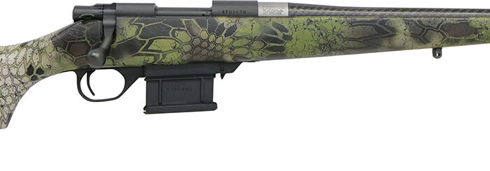 Howa HCE6ARCKAC 1500 Carbon Elevate 6mm ARC 22" Carbon Fiber Wrapped Threaded Barrel, Black Drilled & Tapped Steel Receiver, Fixed Stocky's Kryptek Altitude Synthetic Stock, Right Hand