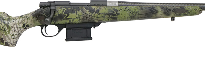 Howa HCE6ARCKAC 1500 Carbon Elevate 6mm ARC 22" Carbon Fiber Wrapped Threaded Barrel, Black Drilled & Tapped Steel Receiver, Fixed Stocky's Kryptek Altitude Synthetic Stock, Right Hand