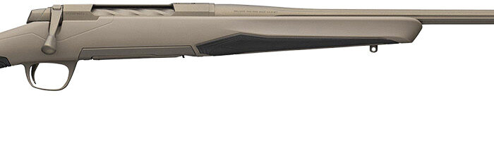 Browning 036066299 X-Bolt 2 Speed 6.8 Western 3+1 24" Desert Shadow Cerakote Threaded Sporter Barrel, Desert Shadow Cerakote Drilled & Tapped Steel Receiver, Fixed Flat Dark Earth Synthetic Stock