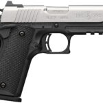 Browning 051121492 1911-380 Compact 380 ACP 8+1 3.63" Stainless Steel Barrel, Satin Stainless Steel Serrated Slide, Matte Black Aluminum Frame w/Picatinny Rail, Black Polymer Grip 1 176693