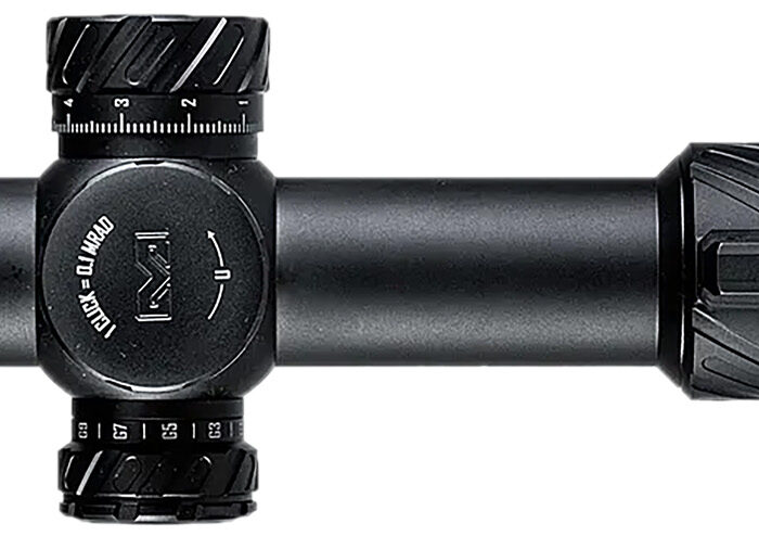 Meprolight USA 901245701 MVO  Matte Black Anodized 1-8x28mm 34mm Tube, Illuminated M1 MRAD Etched Green/Red Reticle