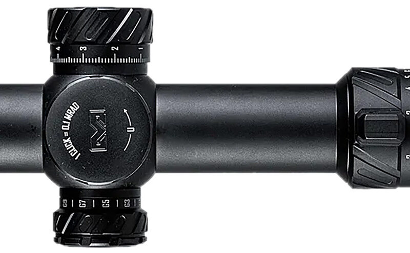 Meprolight USA 901245701 MVO  Matte Black Anodized 1-8x28mm 34mm Tube, Illuminated M1 MRAD Etched Green/Red Reticle
