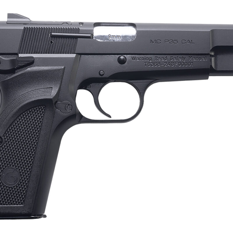Girsan 390451 MCP 35 *CA Compliant 9mm Luger 10+1 4.87" Stainless Steel Barrel, Matte Black Serrated Steel Slide, Black Steel Frame, Textured Grip