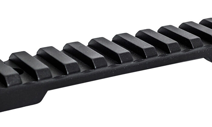 Talley P00252711   Black Anodized Aluminum, Browning BAR and Benelli R1 Picatinny Rail Mount compatible