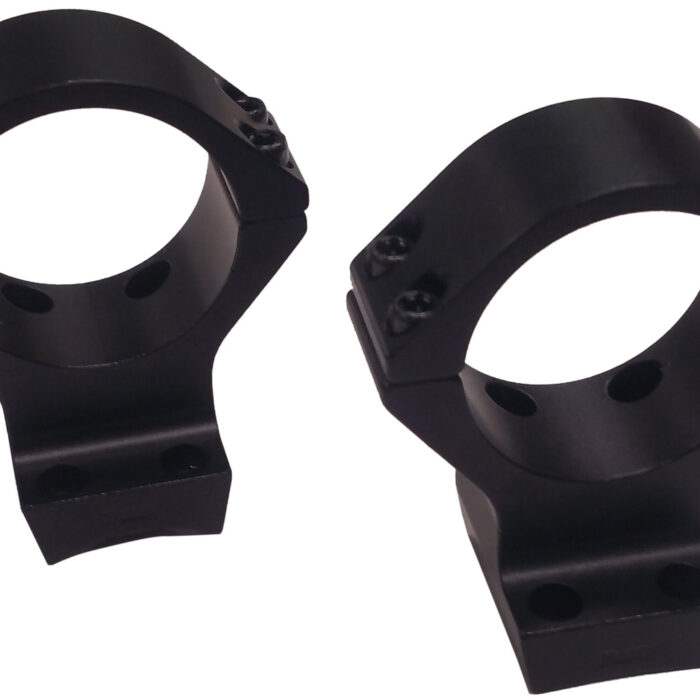 Talley 750735 Scope Mount/Ring Combo  Black Anodized Aluminum 30mm Tube, Browning X-Bolt High Rings, 20 MOA