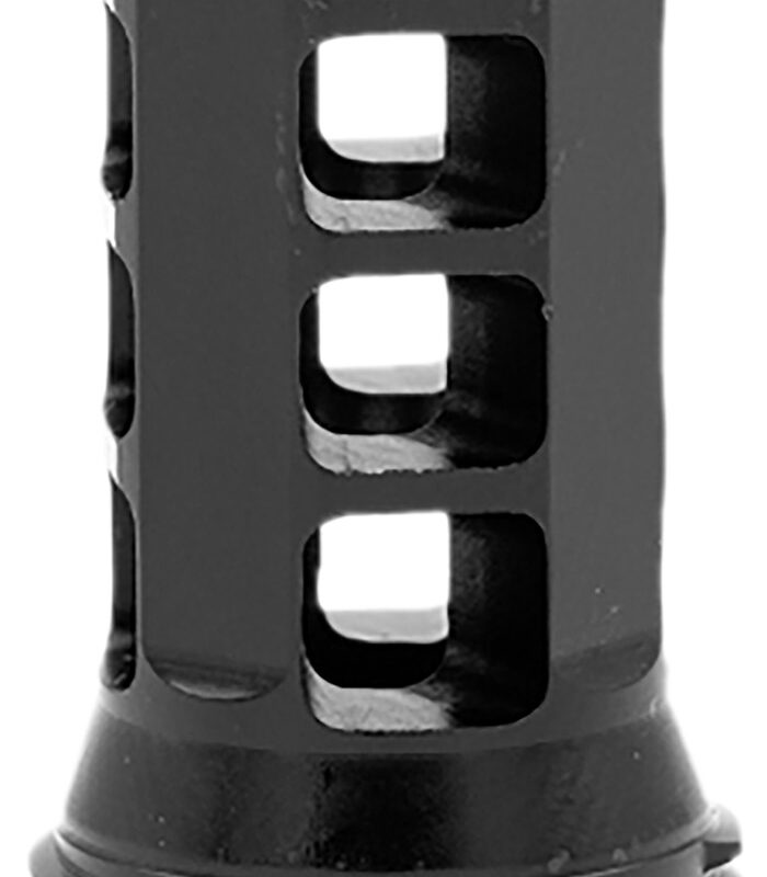 Huxwrx 3486  Muzzle Brake-QD 5.56 Fits 1/2"x28 Steel Black