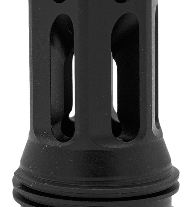 Huxwrx 1858 Flash Hider-QD  7.62mm Fits M26x1.5 LH Black