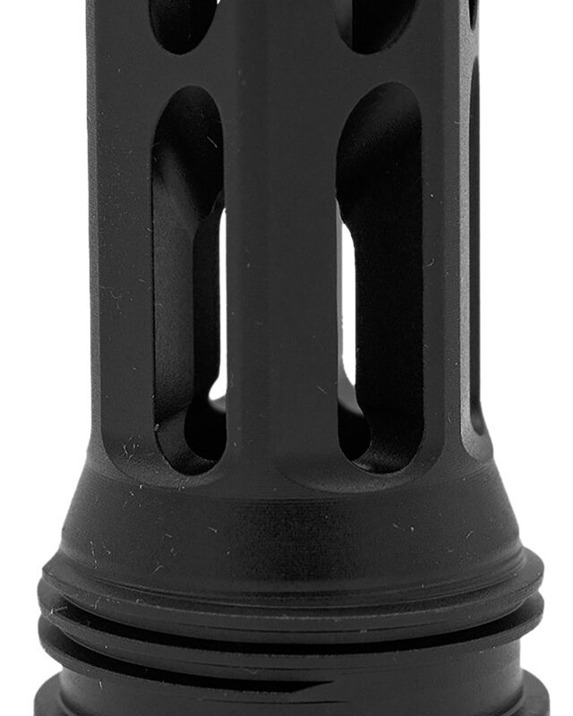 Huxwrx 1858 Flash Hider-QD  7.62mm Fits M26x1.5 LH Black
