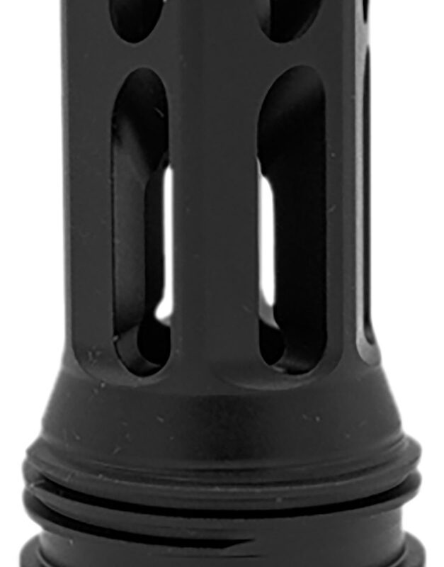 Huxwrx 1912 Flash Hider-QD  5.56 Fits M24x1.5 RH Black