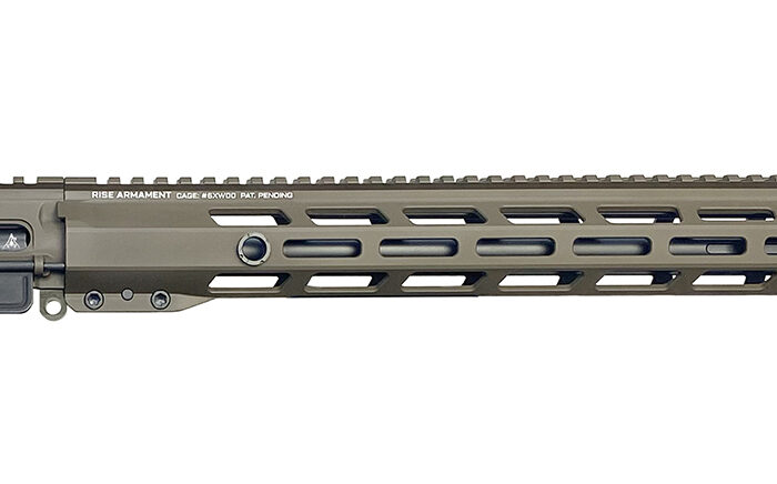 Rise Armament RA6ARCCUBRN18 Upper Receiver  6 ARC 18" Black Cerakote Barrel Aluminum