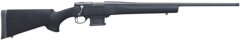 Howa HMA223BHBY 1500 Mini Action Youth 223 Rem 20" Black Heavy Threaded Barrel, Black Drilled & Tapped Steel Receiver, Fixed HTI Black Synthetic Stock