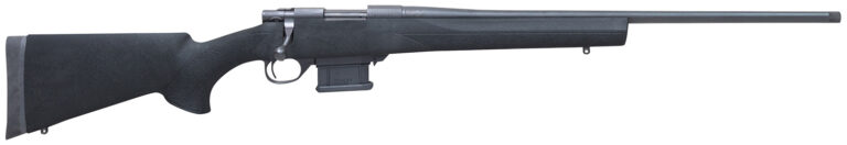 Howa HMA6ARCBHBY 1500 Mini Action Youth 6mm ARC 20" Black Heavy Threaded Barrel, Black Drilled & Tapped Steel Receiver, Fixed HTI Black Synthetic Stock