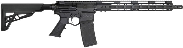 ATI ATIGOMX300ML15 Omni Hybrid  300 Blackout 30+1 16" Black Threaded Barrel, Black Picatinny Rail Polymer Receiver, 15" M-LOK Handguard, Adjustable Black Synthetic Stock, Black Polymer Grip