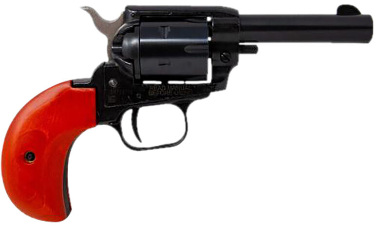 Heritage Mfg BK22B3BH Barkeep  22 LR 6 Shot 3.60" Black Oxide Alloy Steel Barrel, Black Oxide Zinc Alloy Frame, Black Oxide Cylinder, Cocobolo Bird Head Grip, Manual Safety, Exposed Hammer