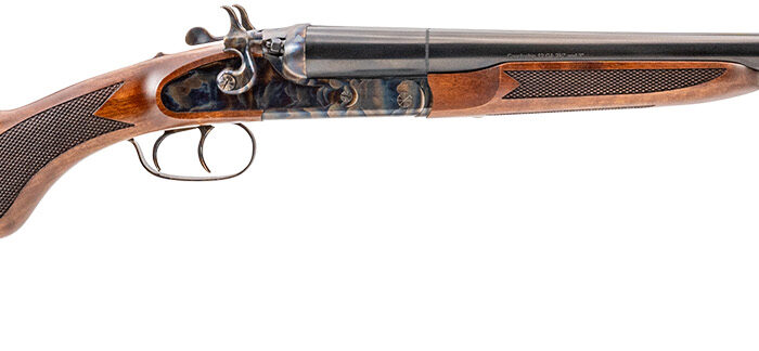 Heritage Mfg CW1218CH Coachwhip  12 Gauge Break Open 2rd 18.50" Black Chrome Side By Side Barrel, Color Case Hardened Alloy Steel Receiver, Fixed Turkish Walnut Stock