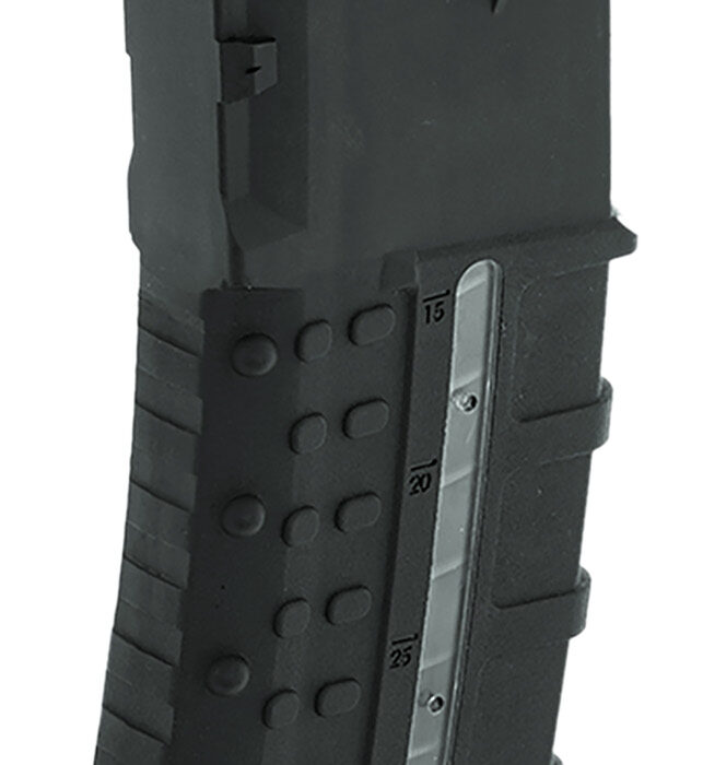 Leapers RBTAM30   30rd Windowed 223 Rem Fits AR-15 Black Polymer/Steel