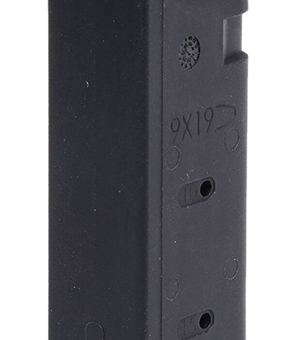 Leapers RBTGL915   15rd 9mm Fits Glock Black Polymer/Steel