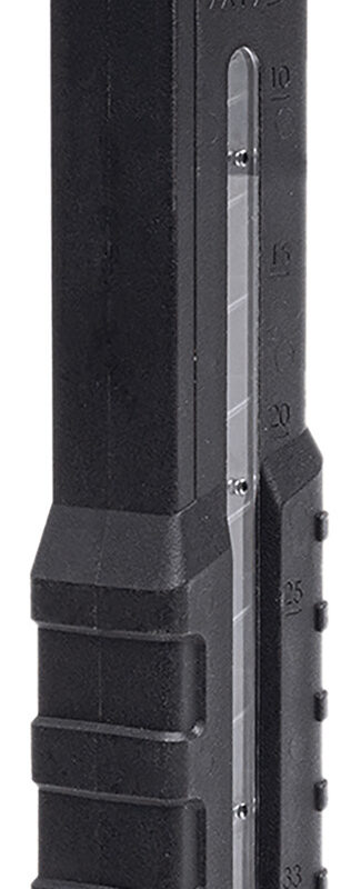 Leapers RBTPD933   33rd Windowed 9mm Fits Glock Black Polymer/Steel
