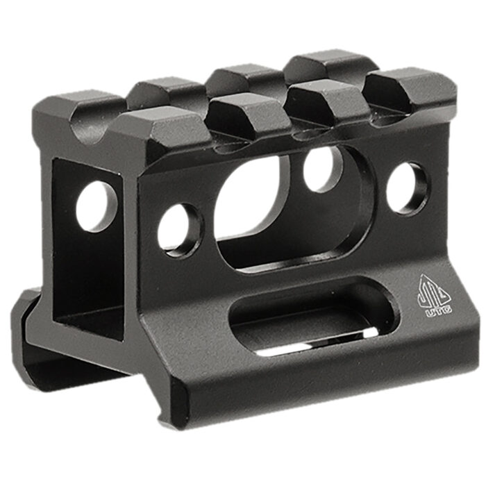 Leapers MTRSX1S Picatinny Riser  Matte Black Anodized Aluminum Picatinny/Weaver Mount