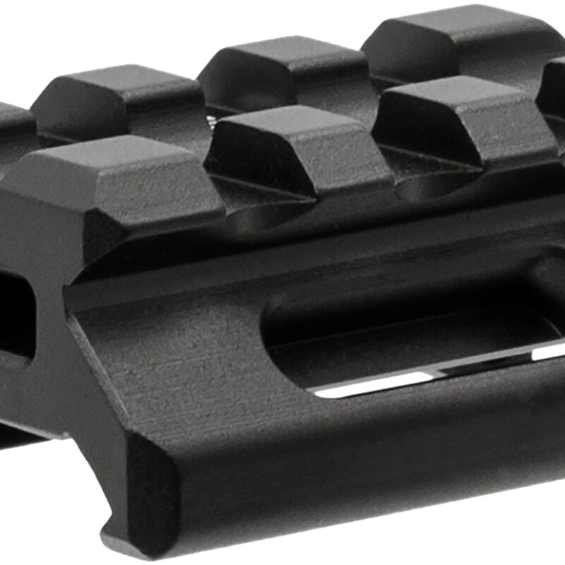 Leapers MTRSX5S Picatinny Riser  Matte Black Anodized Aluminum Picatinny/Weaver Mount