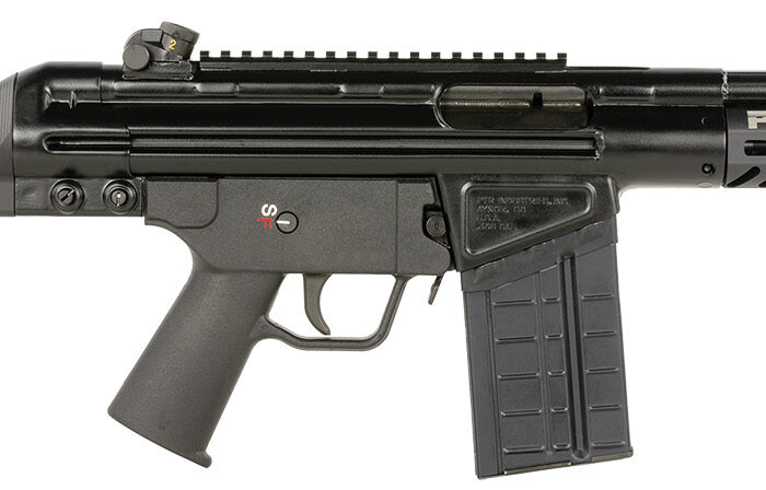 PTR  PDWR BR 308 Win 20+1 8.50" Black Nitride Heavy Contour Threaded Barrel, Black Parkerized Aluminum Picatinny Rail Receiver, SB Tactical Brace, Black Polymer Grip