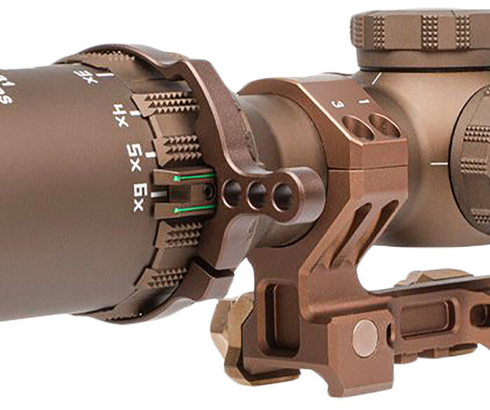 Sig Sauer Electro-Optics SOT61SVPS Tango6T SVPS Kit Flat Dark Earth 1-6x24mm, 30mm Tube Illuminated Hellfire FL-6 Reticle